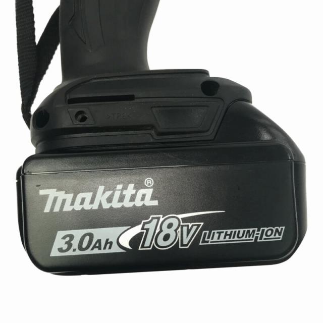 マキタ 18V 充電式インパクトドライバ TD149DRFXB ブラック バッテリ2個(BL1830B 18V 【防止】 3.0Ah)付 充電器/ケース付