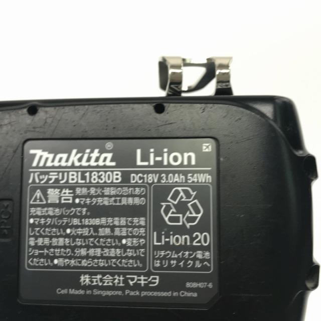 マキタ 18V 充電式インパクトドライバ TD149DRFXB ブラック バッテリ2個(BL1830B 18V 【防止】 3.0Ah)付 充電器/ケース付