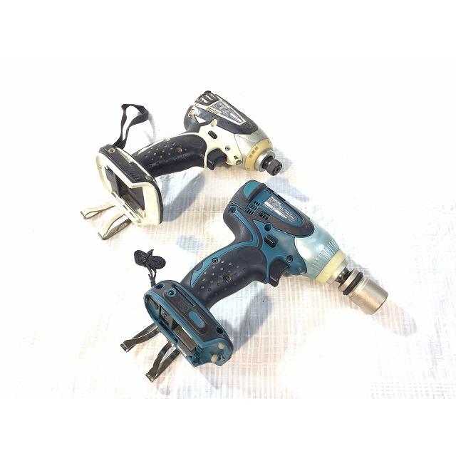 マキタ ☆中古品 2点セット☆makita 14.4V 充電式インパクトドライバ  