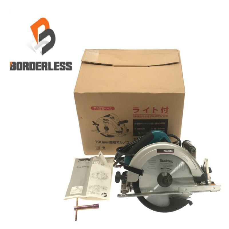 マキタ ☆未使用長期保管品☆makita 100V 190mm 際切マルノコ