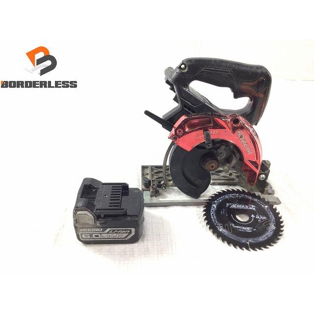 日立工機　C14DBL　丸のこ　中古品 HiKOKI ☆中古品☆HITACHI 日立工機 14.4V 125mm コードレス丸の