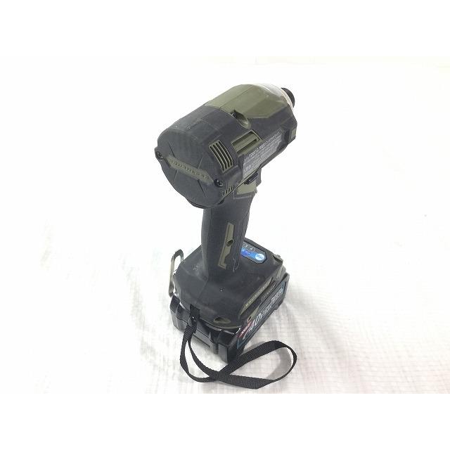 マキタ 40Vmax 充電式インパクトドライバ TD001GRDXO オリーブ バッテリー2個(40Vmax 2.5Ah) 【センタ】 充電器 ケース付き