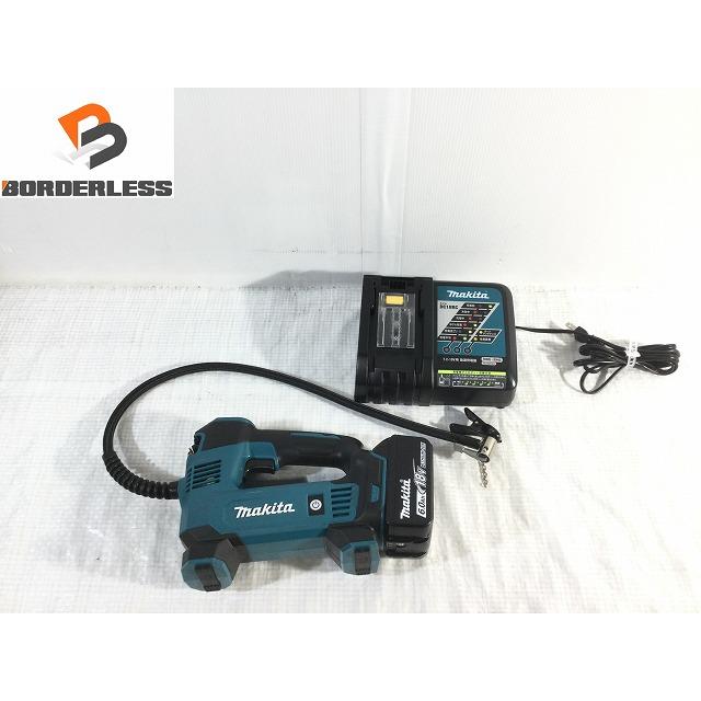 ☆美品☆makita マキタ 18V充電式空気入れ MP180D バッテリー1個