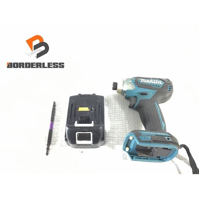 マキタ ☆中古品☆ makita 18V 充電式インパクトドライバ TD155D  