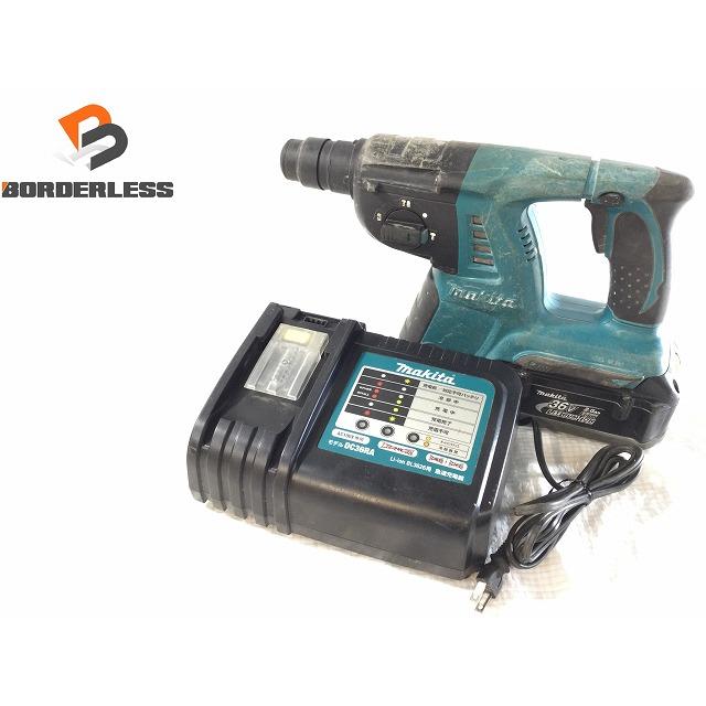 マキタ ☆中古品☆makita 36V 26mm 充電式ハンマドリル HR262D マキタ ☆中古品☆makita 36V 26mm 充電式ハンマドリル HR262D