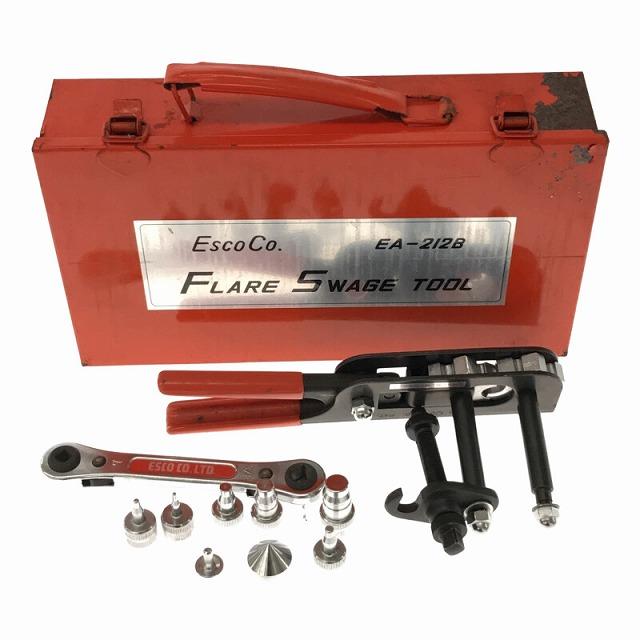 エスコ ☆中古品☆ESCO フレアーセージングツール EA-212B エスコ ☆中古品☆ESCO フレアーセージングツール EA-212B