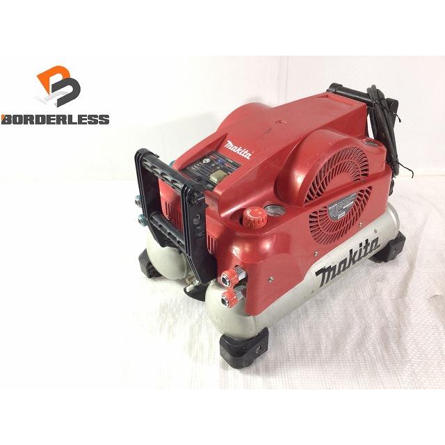 ☆中古品☆makita マキタ 常圧/高圧 エアコンプレッサ AC460XL 11L 赤  