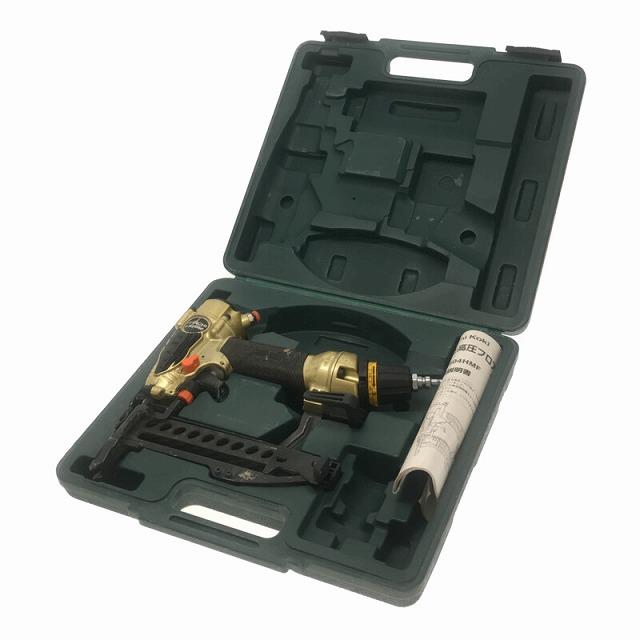 HiKOKI ☆中古品☆HITACHI 日立工機 高圧 フロア用タッカ