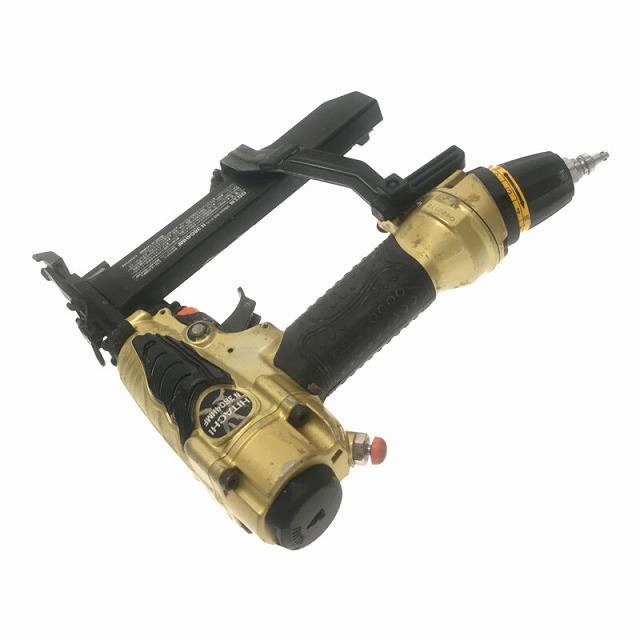 HiKOKI ☆中古品☆HITACHI 日立工機 高圧 フロア用タッカ N3804HMF 