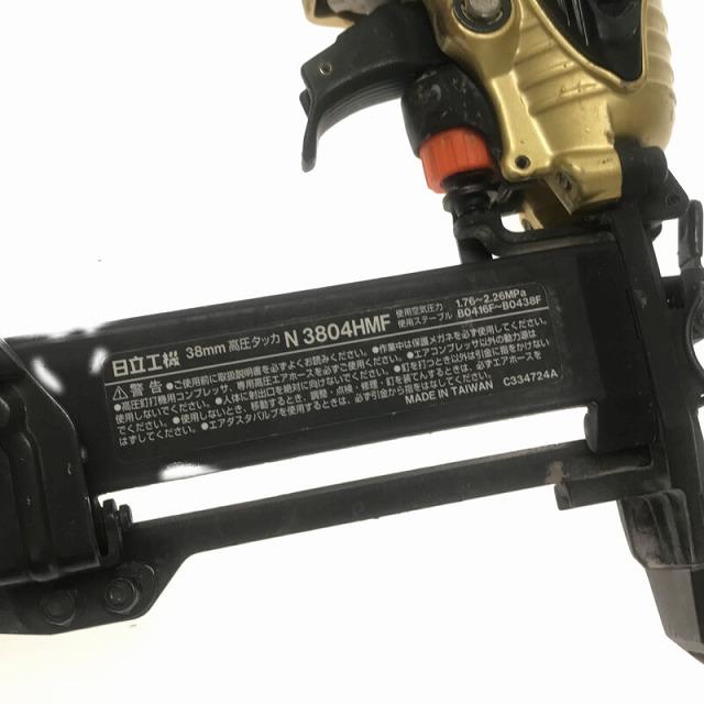 中古 日立 高圧タッカ N3804HMF HIKOKI フロア用タッカ 38mm