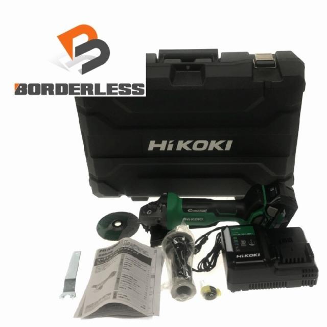 未使用 Hikoki G3610DB (XP) マルチボルト 100mm コードレスディスク