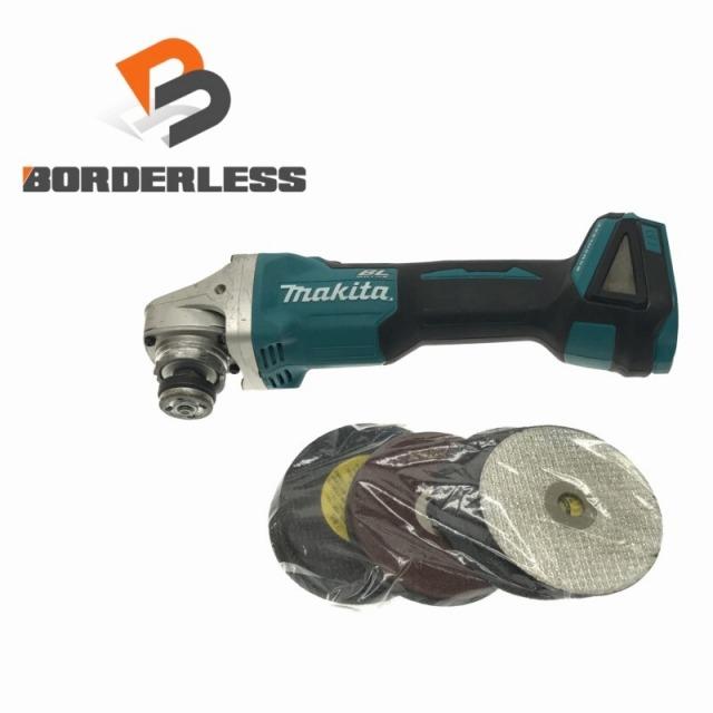 ☆比較的綺麗 おまけの替刃付♪☆makita マキタ 18V 100mm充電式 