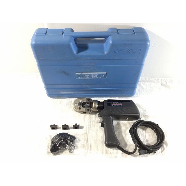 中古】イズミ 泉精器 ELE-150 電動油圧式工具(圧着端子用) ケース付き
