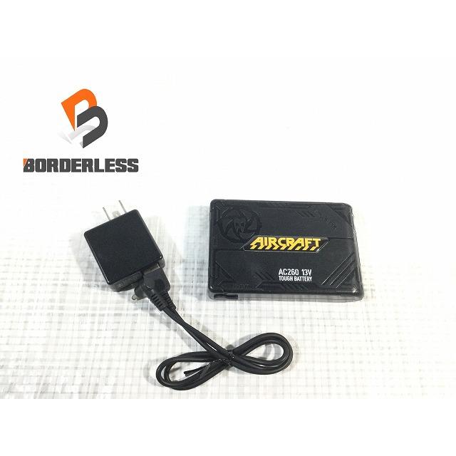 ☆中古品☆BURTLE/バートル AIRCRAFT バッテリー AC260 13V 通電品