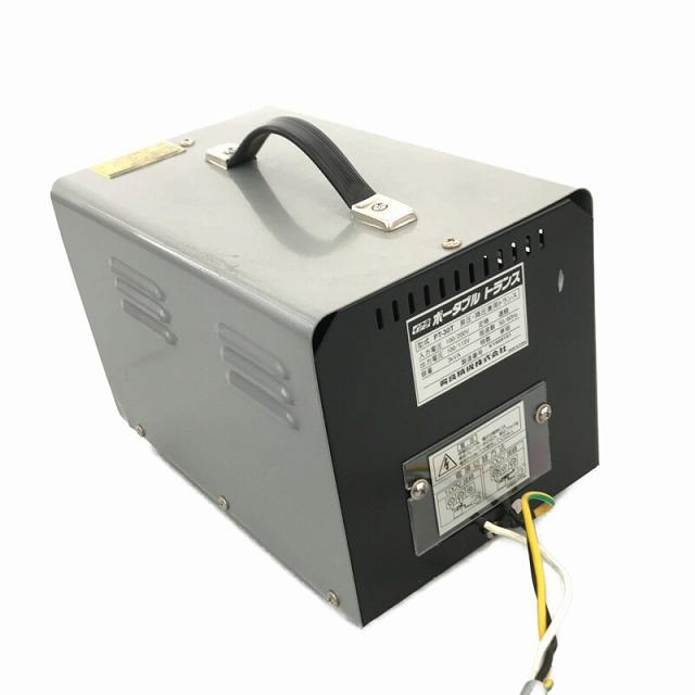 育良精機 ☆中古品☆IKURA イクラ 昇圧/降圧 ポータブルトランス PT-30T 入力電圧 100V/200V 出力電圧 100V ...