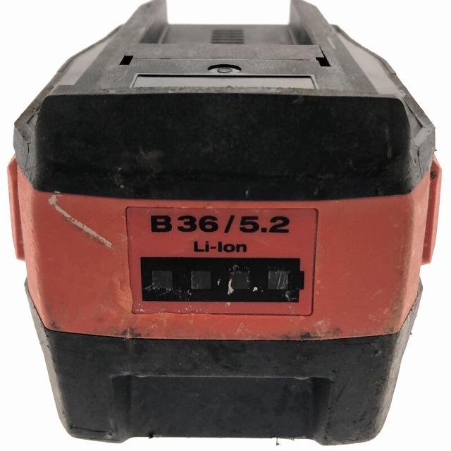 HILTI ☆中古品☆ ヒルティ CPC搭載 36V 5.2Ah 純正 リチウム HILTI ☆中古品☆ ヒルティ CPC搭載 36V 5.2Ah 純正 リチウム