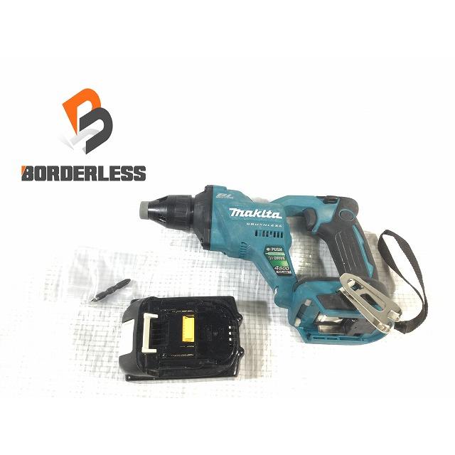 マキタ ☆中古品☆makita 18V 充電式スクリュードライバー