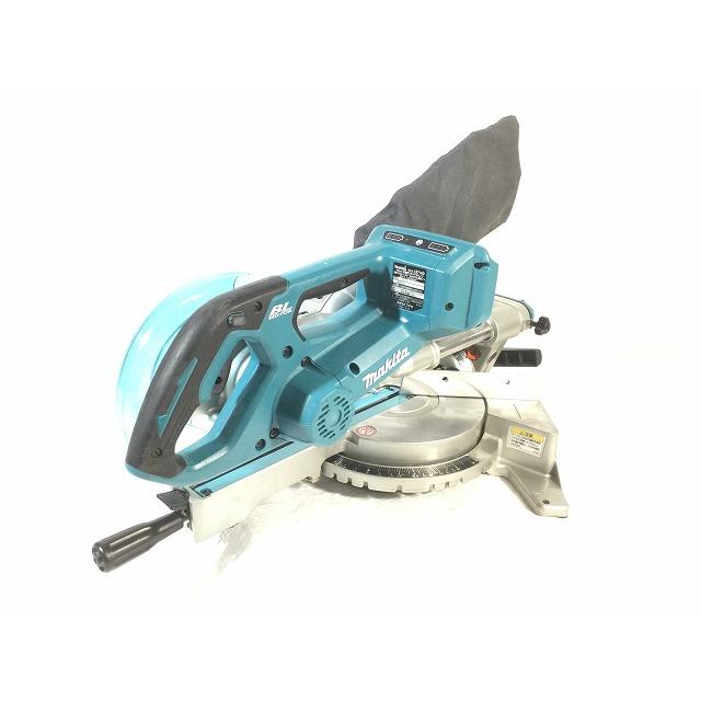 ☆美品☆makita マキタ 190mm 18V+18V=36V 充電式スライドマルノコ LS714D 青/ブルー 本体のみ 電動工具 切断機 木工 大工道具｜borderless01｜05