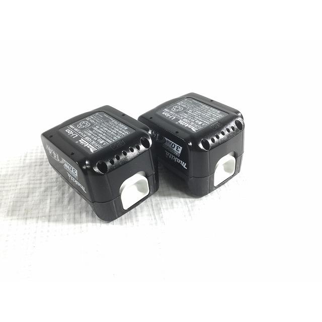 ☆未使用品 2個セット☆makita マキタ 14.4V 3.0Ah 純正 リチウムイオンバッテリー BL1430B 残量確認付き リチウムイオン電池｜borderless01｜05