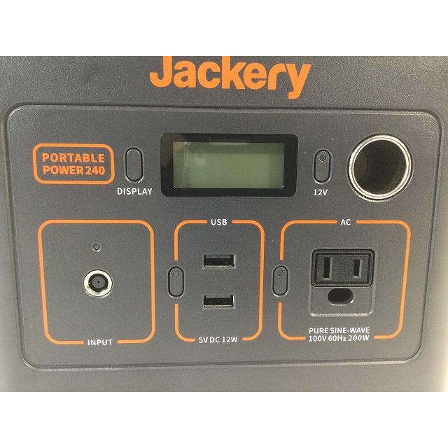 美品】Jackery ジャクリ ポータブル電源 240Wh /200W