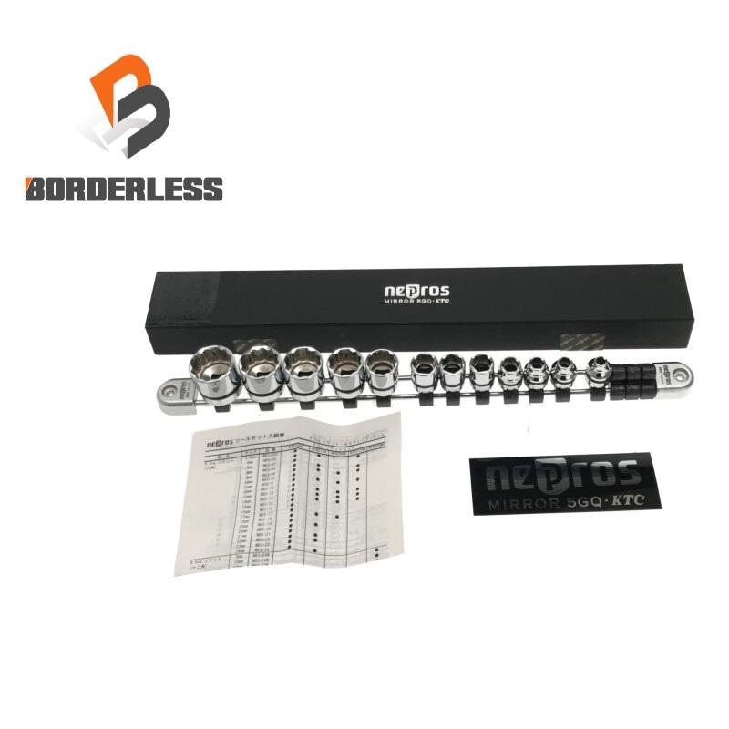 ☆未使用品☆nepros ネプロス 9.5sq. ソケットセット 12個組 NTB312XA 