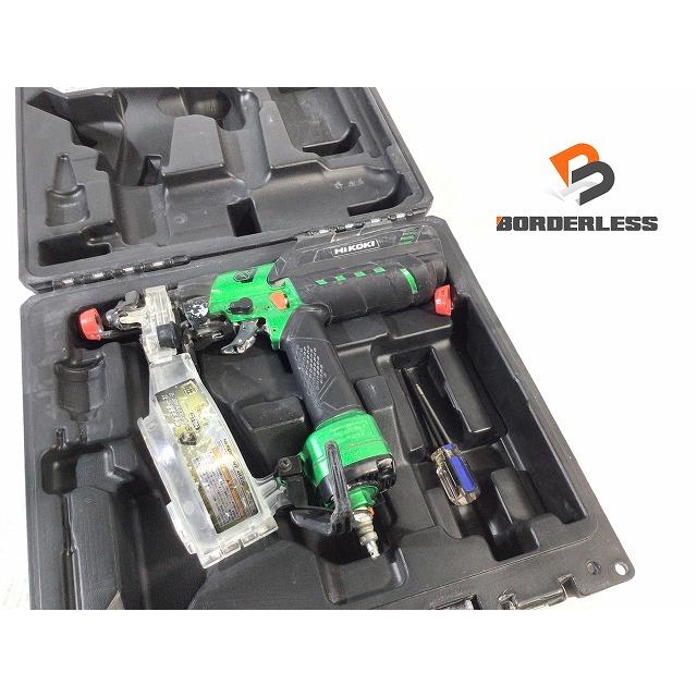 ☆中古品☆ HITACHI 日立工機 41mm 高圧 ねじ打機 WF4H3(S) ケース付 