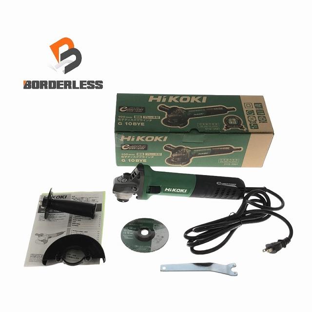 ☆未使用品☆HiKOKI ハイコーキ 100mm ディスクグラインダー G10BYE  