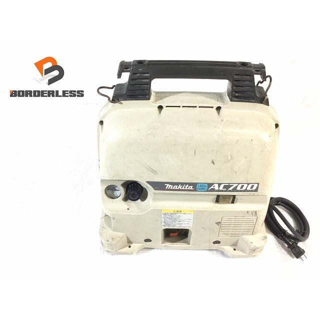 ☆中古品☆makita マキタ 常圧/一般圧 エアコンプレッサー AC700 100V 
