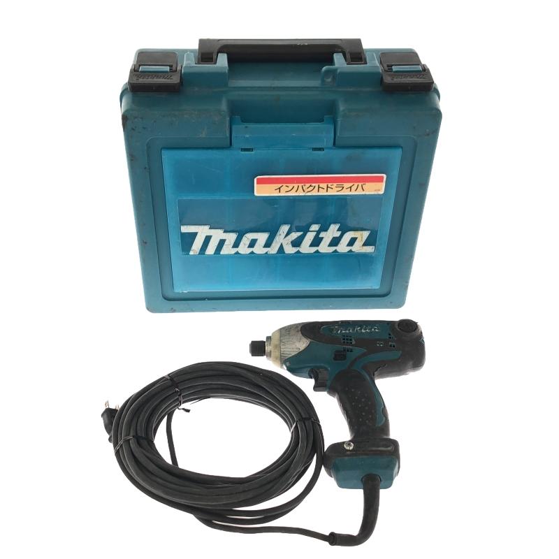 ☆中古品☆makita マキタ 100V インパクトドライバー 6955 ケース付 