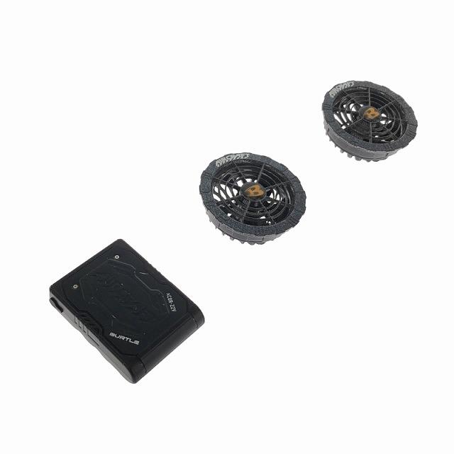 BURTLE 22V空調服ファンセット（中古品） BURTLE 22V空調服ファンセット（中古品） BURTLE AIRCRAFT ファン