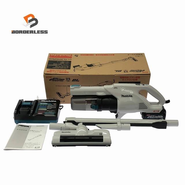 ☆未使用品☆makita マキタ 40Vmax 充電式クリーナー CL004GRDG グレー 