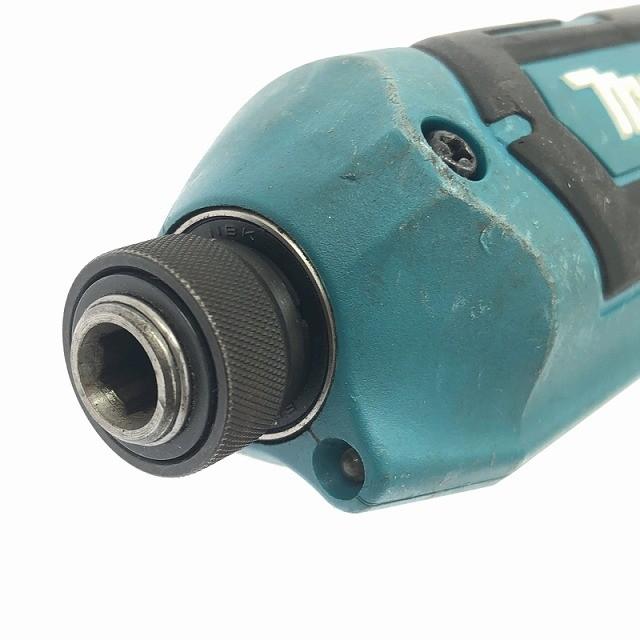 ☆中古品☆ makita マキタ 7.2V 充電式ペンインパクトドライバー TD022D 青/ブルー バッテリ1個(1.5Ah) コードレス ...