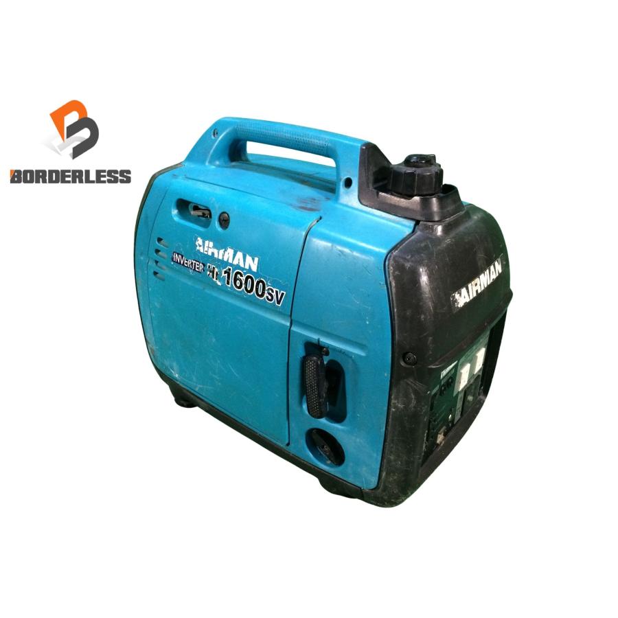☆中古品☆北越工業 AIRMAN エアーマン インバータ発電機 HP1600SV 1.6