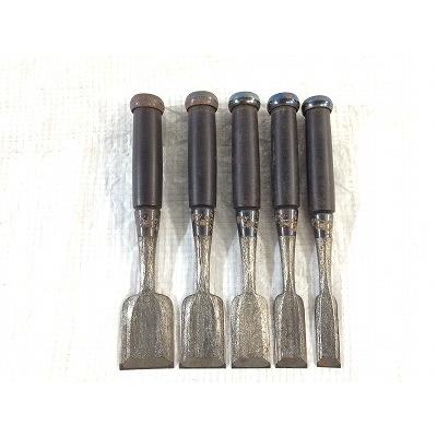 ☆未使用 保管品☆鑿/ノミ/のみ 木目打 錦龍 摂津住人 政男道人 全10本