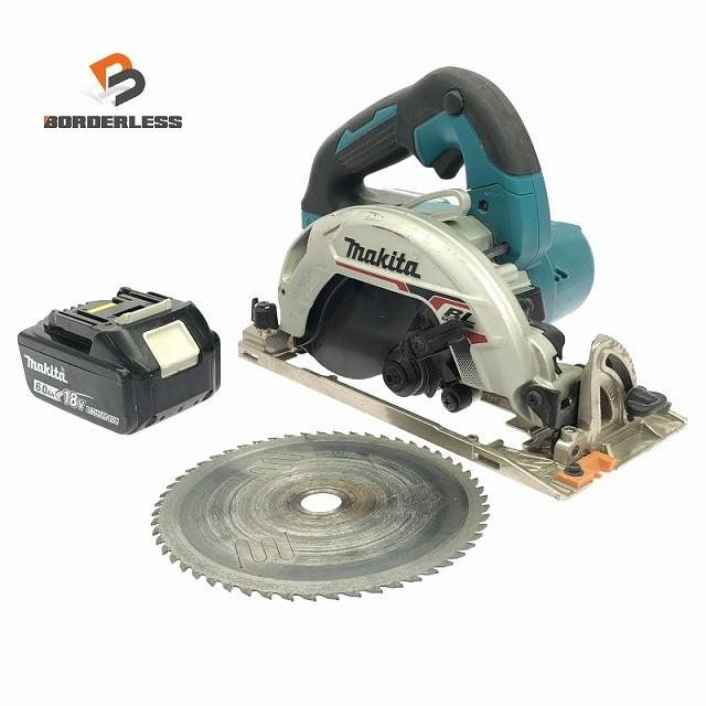 ☆比較的綺麗です☆makita マキタ 18V 165mm マルノコ HS631D