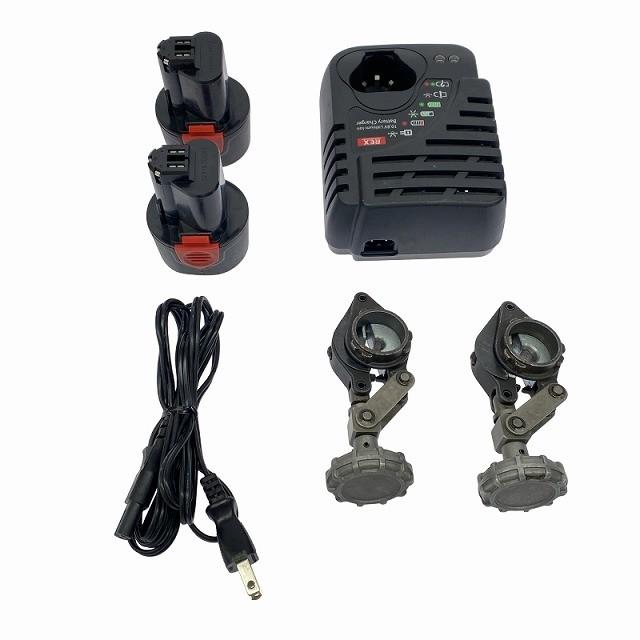 ☆中古品☆REX レッキス 10.8V コードレスフレア RF20S バッテリ2個 