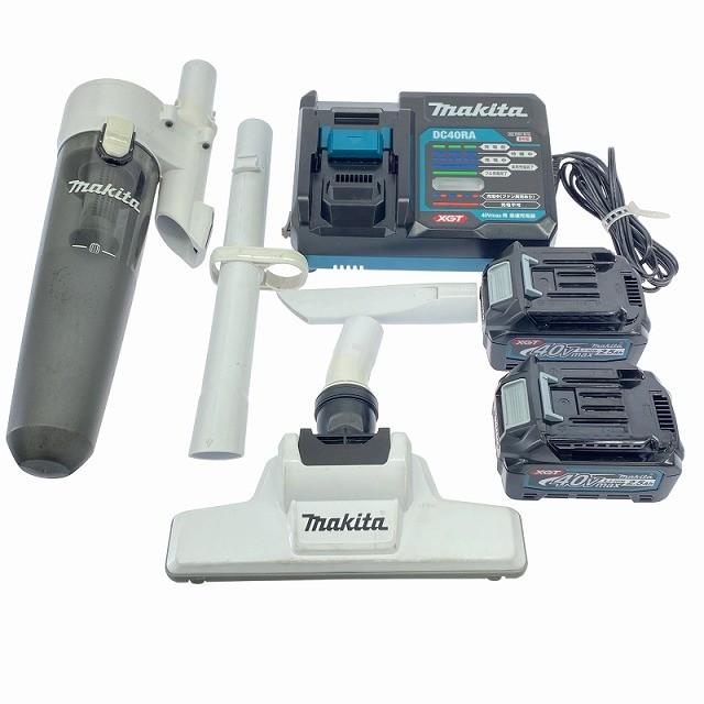 ☆比較的綺麗☆makita マキタ 40Vmax 充電式クリーナー CL001G 白