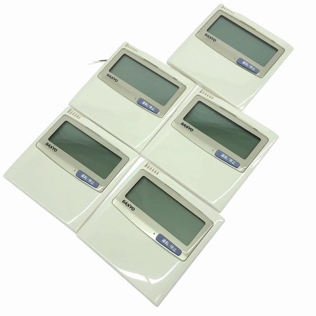 ☆未使用品☆SANYO 三洋 業務用リモコン RCD-SH80B×5点セット 空調