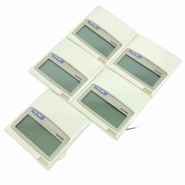 サンヨーエアコンワイヤードリモコン4個 ☆未使用品☆SANYO 三洋 業務用リモコン RCD-SH80B×5点セット 空調