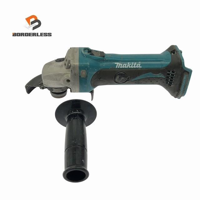 ☆中古品☆makita マキタ 14.4V 充電式ディスクグラインダ GA400D 本体 