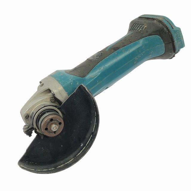 マキタディスクグラインダー GA400D中古動作品難ありmakita14.4v ☆中古品☆makita マキタ 14.4V 充電式ディスクグラインダ GA400D 本体