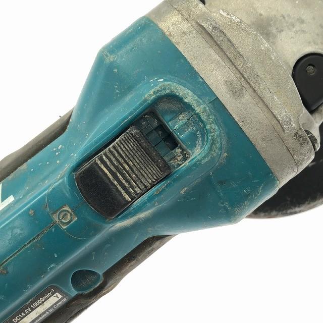 ☆中古品☆makita マキタ 14.4V 充電式ディスクグラインダ GA400D 本体
