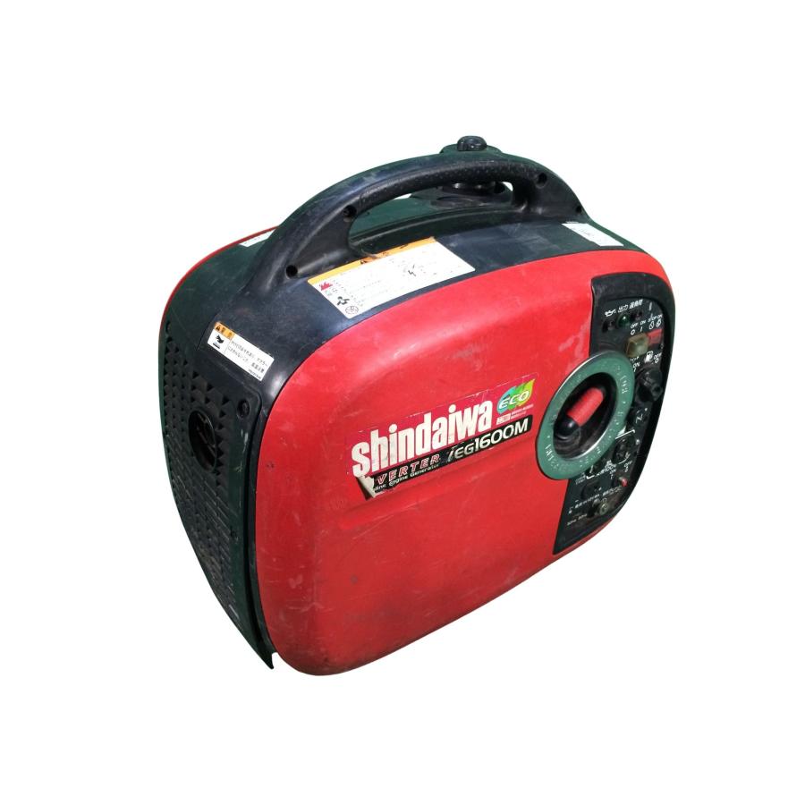 ☆中古品☆SHINDAIWA 新ダイワ インバータ発電機 IEG1600M-Y 1.6kVA