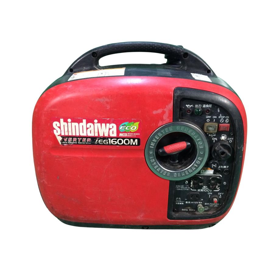 ☆中古品☆SHINDAIWA 新ダイワ インバータ発電機 IEG1600M-Y 1.6kVA