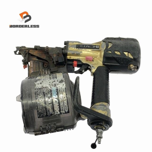 【中古美品】　日立　高圧式　90㎜　釘打ち機　NV90HMC ☆中古品☆HITACHI 日立工機 90mm 高圧 ロール釘打機 NV90HMC ロール釘