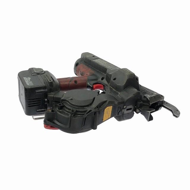 ☆中古品☆ MAX マックス 14.4V 充電式鉄筋結束機ツインタイア RB-442T-B2C/1450A バッテリー2個(5.0Ah)充電器 ケース付き128210の画像