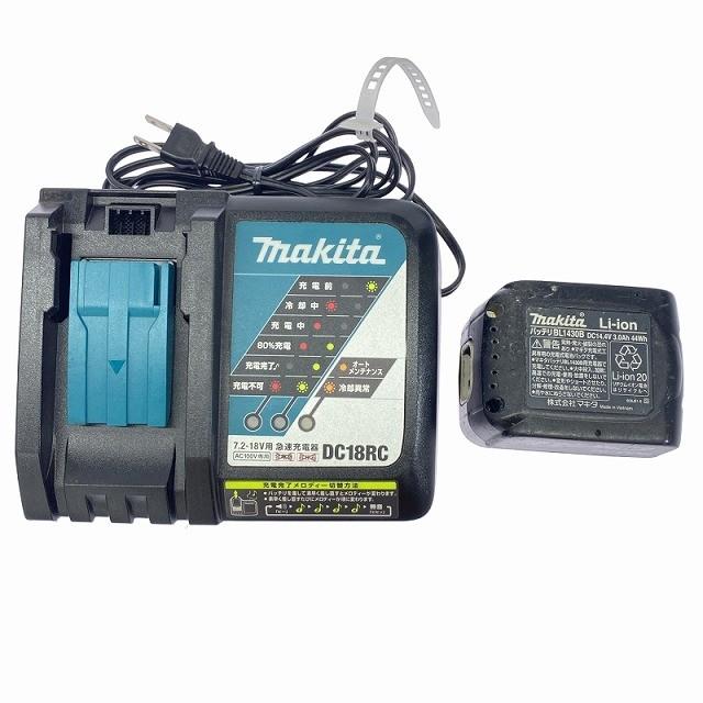 ☆中古品☆makita マキタ 14.4V 充電式インパクトドライバー TD138D 青 