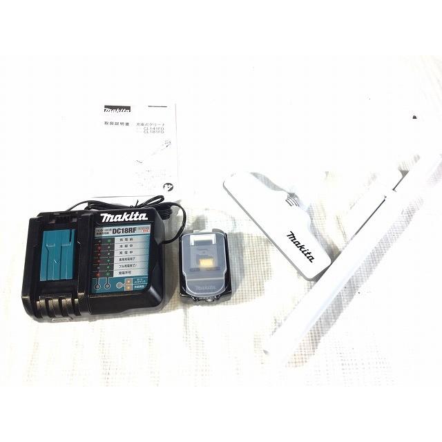 ☆未使用品☆makita マキタ 18V充電式クリーナー CL181FDRFW 白 