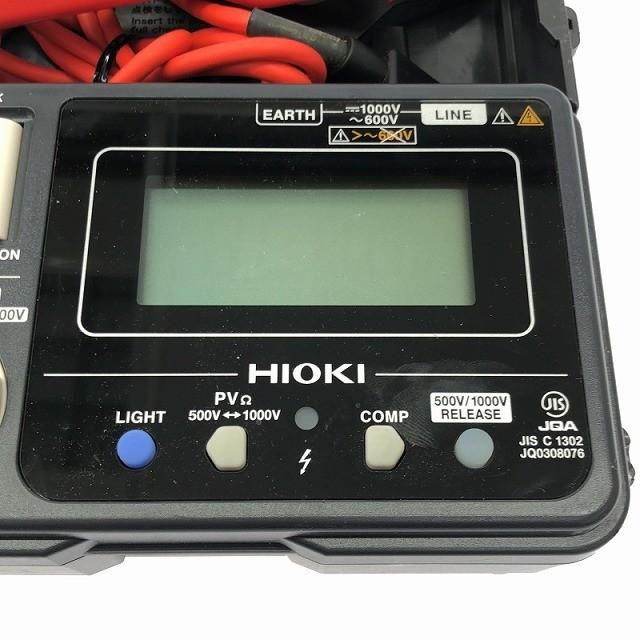 ☆美品☆HIOKI 日置電機 絶縁抵抗計 IR4053 デジタルメガー 太陽光発電