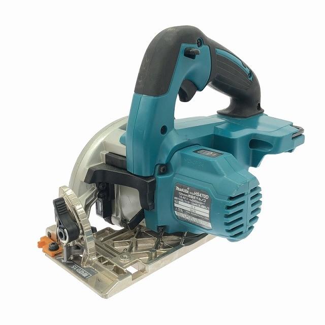 ☆中古品☆makita マキタ 14.4V 充電式マルノコ HS470D 本体のみ 電動 